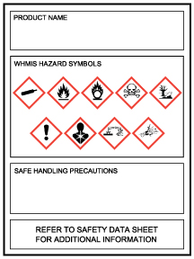 whmis workplace generic label